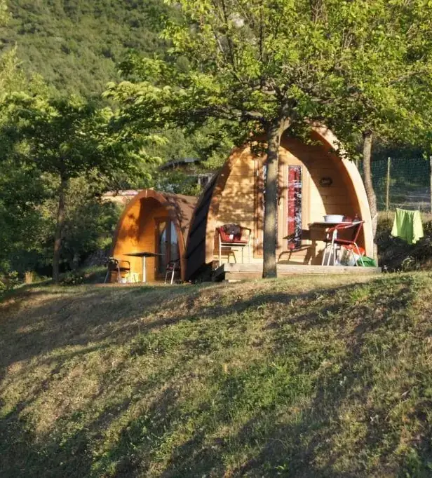 Campasun : Pod Camping de l'Aigle dans le Verdon