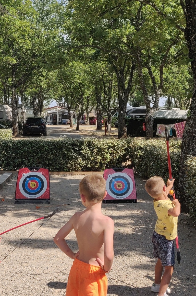 animations enfant camping
