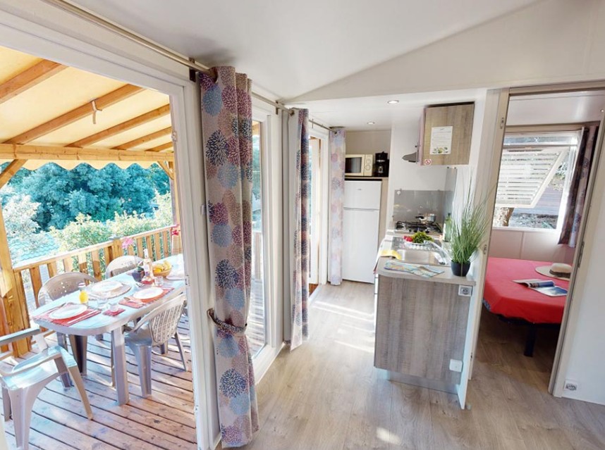 Campasun : Cottage Coonfort 6 Personnes Camping De L'aigle