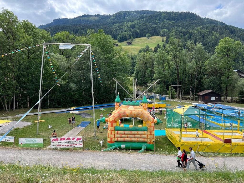 Campasun : Jeux Dans Le Centre Du Village Du Grand Bornand