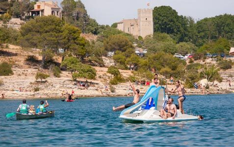 Campasun : Activite Lac Esparorn Verdon