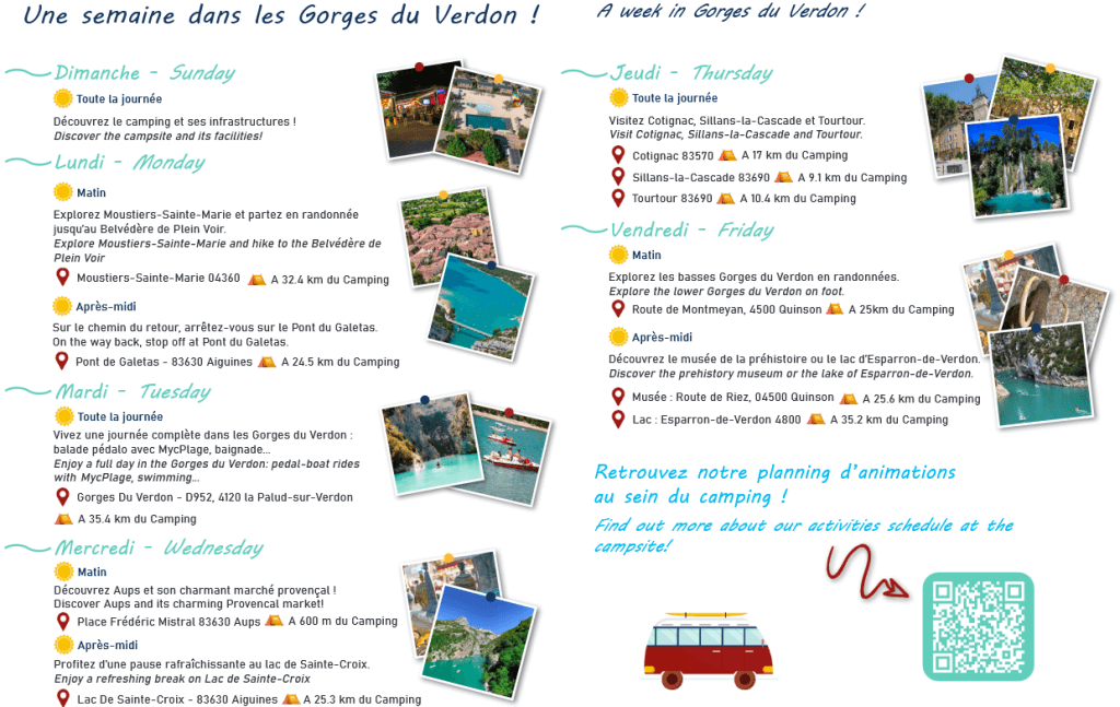 Campasun : Een week in de Gorges du Verdon