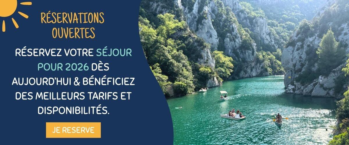 Campasun : Reservation 2025 Verdon Jj