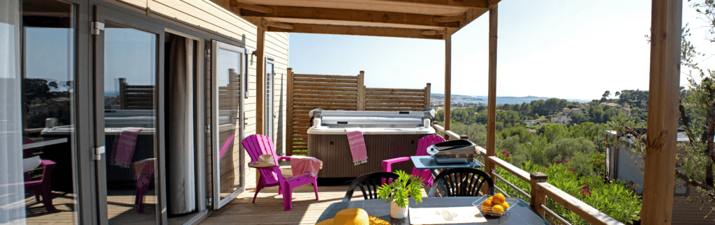 Campasun : Mobil Home Avec Jacuzzi à Sanary Sur Mer